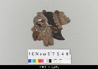 藏品(中國湖北皮影戲偶頭-雷公)的圖片